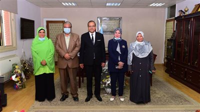 جامعة سوهاج تبحث مع وزارة التربية والتعليم آليات التعاون لدعم الطلاب ذوي الإعاقة 