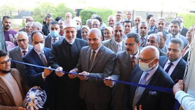 افتتاح مبنى مجمع الإدارات بجامعة الأزهر بعد تجديده وتطويره بالجهود الذاتية