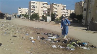 وحدة مكافحة ناقلات الأمراض ترصد حيي الزهور وابنى بيتك بالعريش