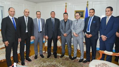 محافظ البحيرة يستقبل مجلس إدارة نادي ألعاب دمنهور الجديد