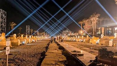 موعد افتتاح طريق الكباش بالأقصر اليوم 