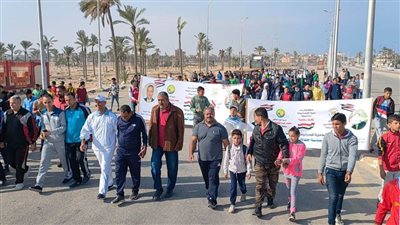 تكافؤ الفرص تبدأ حملة مناهضة العنف ضد المرأة بماراثون في شمال سيناء