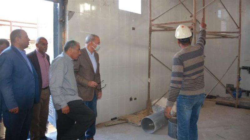 جانب من تفقد المشروعات