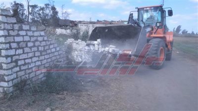 إزالة 78 حالة تعدٍّ على أملاك الدولة ضمن الموجة الـ18 بكفر الشيخ