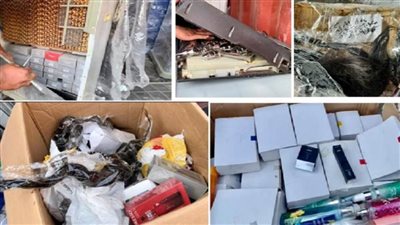 إحباط محاولة تهريب بضائع محظور دخولها للبلاد داخل حاوية عبر ميناء بورسعيد