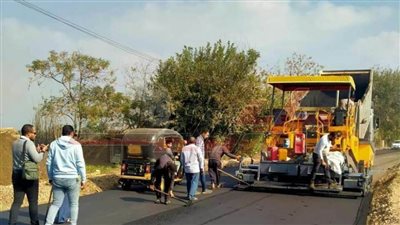 محافظ المنوفية: متابعات دورية لأعمال الرصف والتطوير بجميع المراكز 