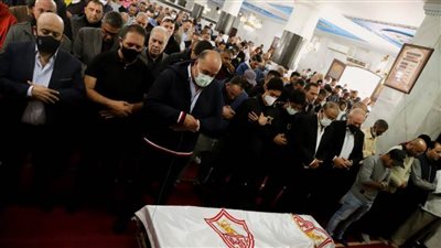 تخصيص مكان للسيدات فى عزاء الراحل جلال إبراهيم 