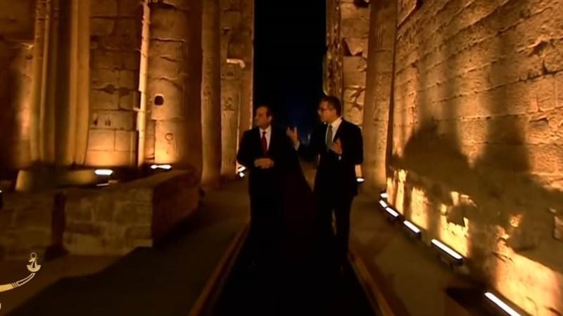 الرئيس السيسي يصل