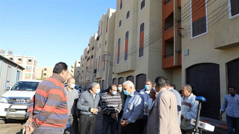 محافظ المنيا يتفقد