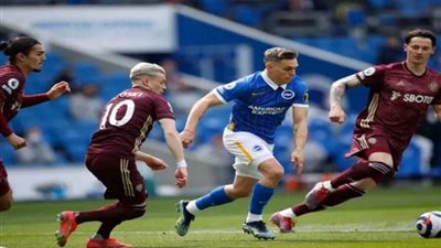 برايتون وليدز يونايتد يتعادلان سلبيا بالدوري الانجليزى الممتاز