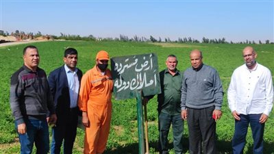 حق الشعب.. استرداد ٢٤٠ فدانا و١٥ قيراط أملاك دولة بوادي النطرون بالبحيرة
