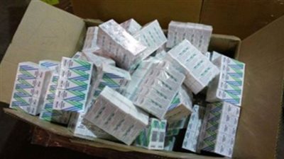 ضبط أدوية مهربة جمركيًّا وغير خالصة الرسوم والضرائب بحوزة شخصين بالقاهرة
