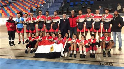 منتخب مصر للدراجات يحصد 59 ميدالية ويتوج بطلًا عامًا للبطولة العربية   