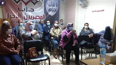 صحتك ثروتك.. المصريين الأحرار بالسويس يناقش آليات مواجهة خامس أمواج كورونا