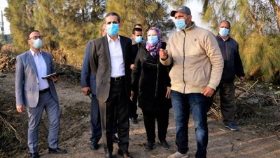 محافظ الغربية يتفقد أرض المنطقة الصناعية بكتامة