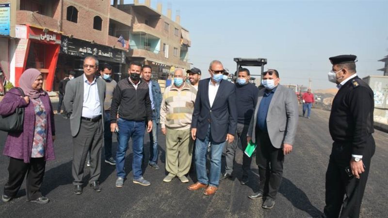 جانب من الرصف