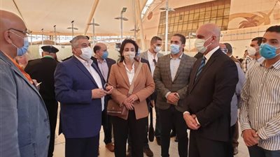 اللجنة العليا للتفتيش الأمني والبيئي بالمطارات تتفقد مطار شرم الشيخ الدولي