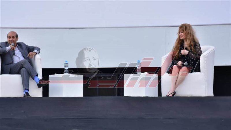 جانب من حوار الفنانة