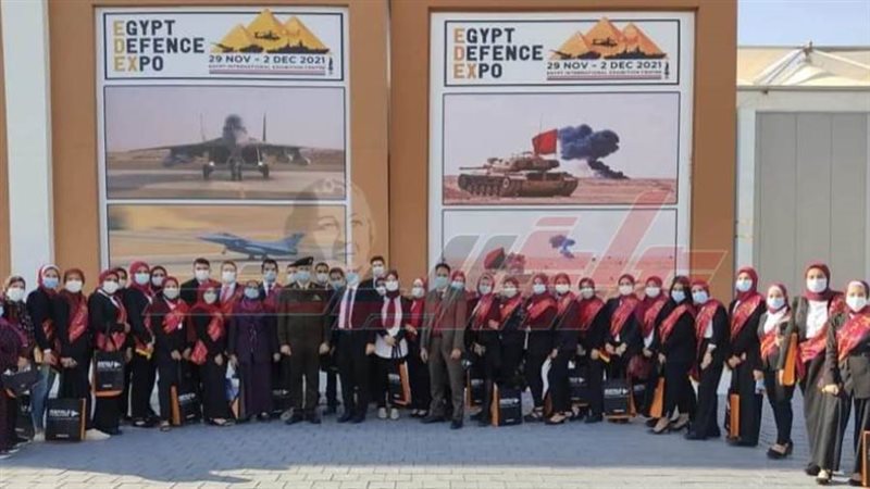 وفد طلاب جامعة المنوفية