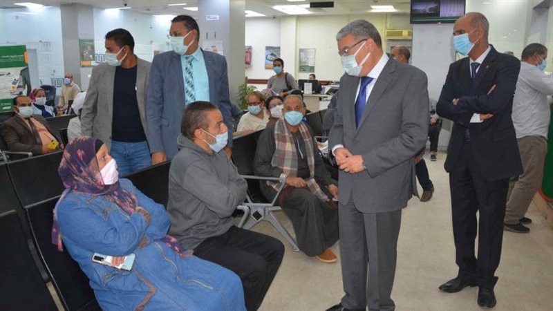 محافظ المنيا يتأكد