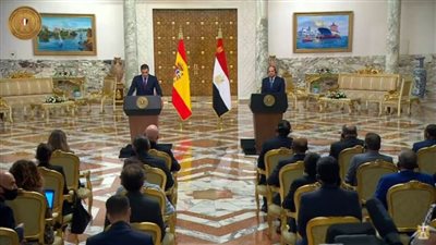 عاجل| التغطية الكاملة للمؤتمر الصحفي المشترك بين الرئيس السيسي ورئيس حكومة إسبانيا
