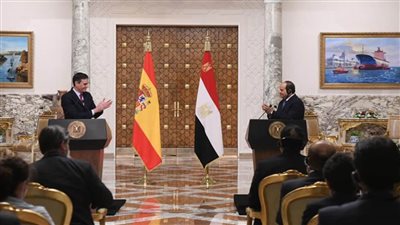 الرئيس السيسي يشيد بالتعاون المصري-الإسباني في العديد من المشروعات الاستثمارية والتنموية المهمة