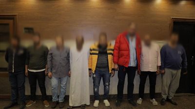  ضبط تشكيل عصابى ينقب عن الآثار  بعين شمس وبحوزتهم تابوت أثري