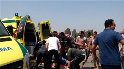 مصرع وإصابة 3 عاملين في حادث تصادم بشبين القناطر