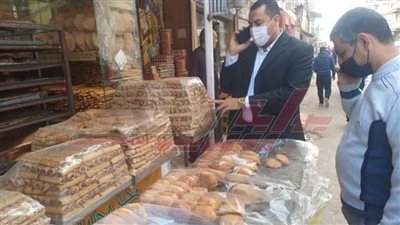 حملات مكبرة على المطاعم والمحال التجارية ومخابز الحلوى بكفر الشيخ