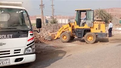 نقل سوق البلهاسي بسمسطا ومتابعة الموقف التنفيذي لمشروع تبطين الترع بناصر