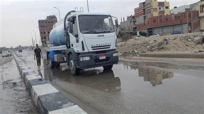 مياه سيناء ترفع درجة الاستعداد القصوى لمواجهة الظروف الجوية بسيناء