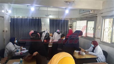 توقيع الكشف الطبي على 2246 مريض جلدية بكفر الشيخ