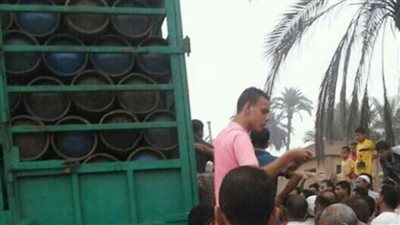 غلق ”مستودع غاز“ بالمنوفية لبيعه أسطوانات الغاز بأزيد من السعر الرسمي