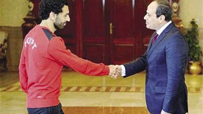 الرئيس السيسي يتحدث عن محمد صلاح ويؤكد دعمه للرياضيين