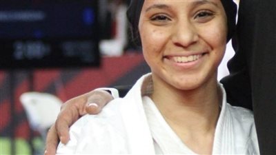 هاجر إمام تفوز بالميدالية الذهبية للبطولة الأفريقية للكاراتيه