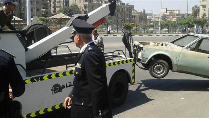 رفع سيارات متروكة