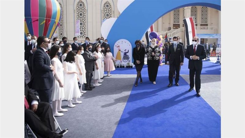 الرئيس السيسي يتفقد