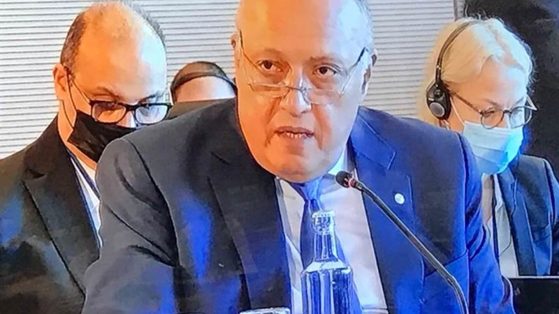 وزير الخارجية سامح