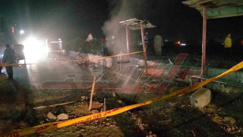 صور من موقع الحادث