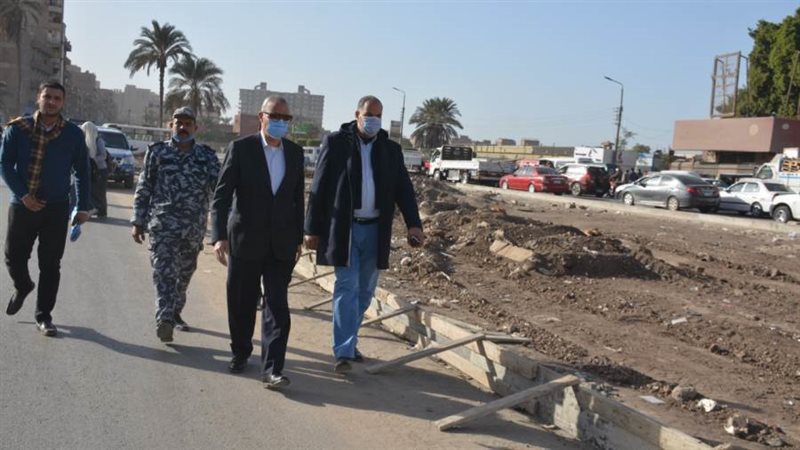 تفقد أعمال الطرق