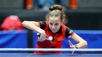 هنا جودة تتأهل لربع نهائي بطولة العالم لتنس الطاولة تحت 15 سنة