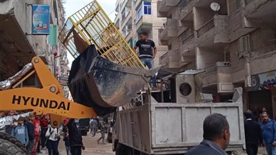 حملات مكبرة لإيقاف أعمال البناء المخالف بأحياء الإسكندرية