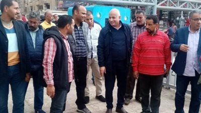رئيس شركة مياه الشرب والصرف الصحى بالبحيرة يتفقد استعدادات مواجهة موجة الأمطار