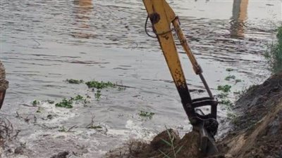 إزالة 37 حالة تعدٍ على المجاري المائية والأراضى الزراعية بالبحيرة