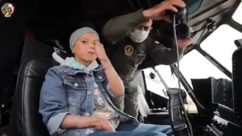 الطفلة بسملة أثناء