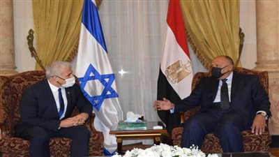 شكرى يستقبل وزير خارجية إسرائيل تأكيدًا لدور مصر ومساعيها لإحياء مسار السلام