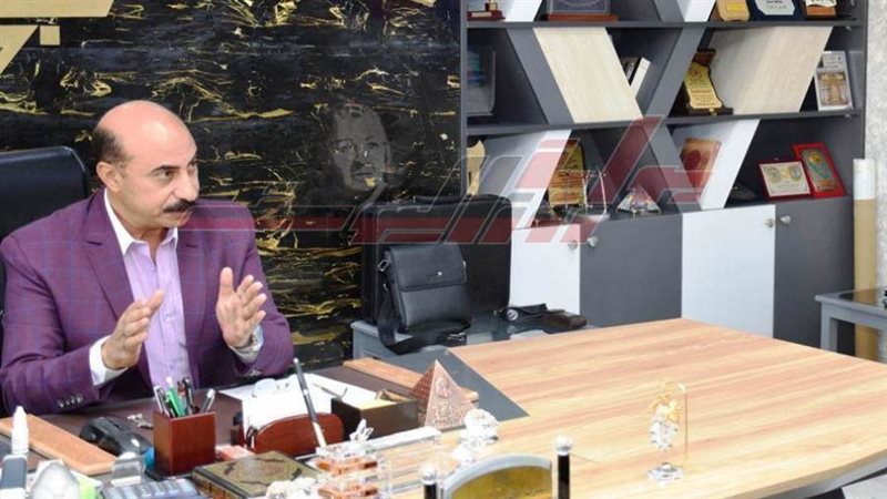 محافظ أسوان فى حوارة