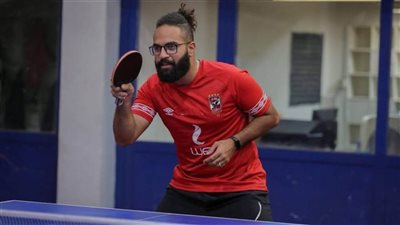 رجال تنس طاولة الأهلي يفوز على الحوار في بطولة الدوري