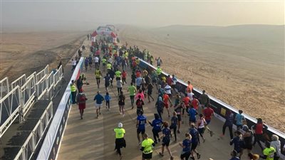 الهرم يستقبل سباق الماراثون