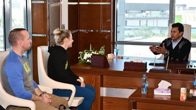 وزير الشباب والرياضة يلتقى رئيسة الاتحاد الدولى للياقة البدنية التنافسية